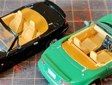畳んだ幌を作る(ガシャポン・ロードスター用)