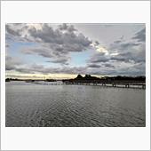 「伊佐沼」夕暮れ時ちょこっと ...