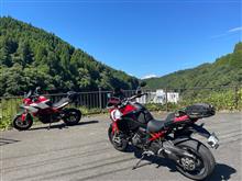 沈堕の滝ツーリング