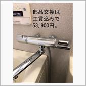 風呂場のカラン大反乱。
