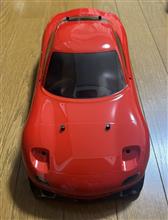 タミヤTT-02用RX-7(FD3S)塗装完了。
