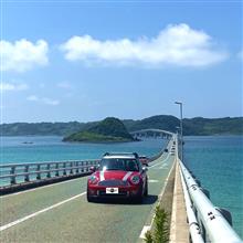 MINIで帰省、角島と灯台