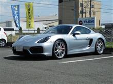 タイヤショップしてます...ポルシェ ケイマンGTS　ピレリー　P-ZERO　ポルシェ認証タイヤ