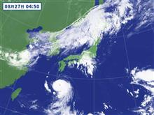 台風10号、勢力が増しています。