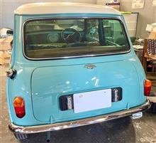 MINI1000 バンパーオーバライダー研磨①、ナンバー取得〈258〉