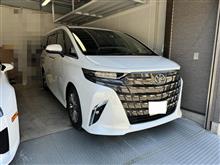 アルファードZにパフォーマンスダンパーを付けました。