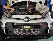 ＧＲヤリス一号車エンジン始動しました！