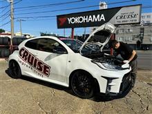 ＧＲヤリス一号車 太陽の下へ！