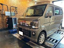 エブリイ ＥＣＵ書換え後のパワーチェック！