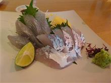 ダツの刺し身