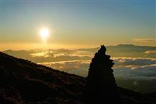 八ヶ岳縦走登山　硫黄岳～横岳～赤岳　2日目前半