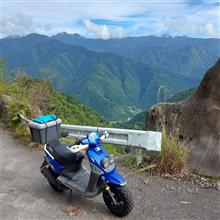 100ccバイクで行く国道152号と中央構造線