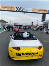 第35回メディア対抗ロードスター4時間耐久レースサポート参加