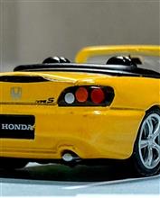 S2000のミニカーを手直し