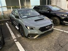 WRX S4 SPORT# 明日持ち込み登録です。