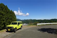 群馬県下仁田の奥栗山渓谷から秩父へ林道で