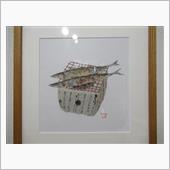 千葉　新聞ちぎり絵展　暖かみ ...