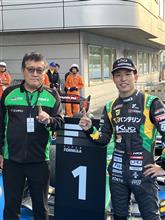 スーパーフォーミュラ　トムス　優勝