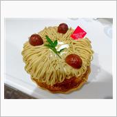 モンブランのケーキ