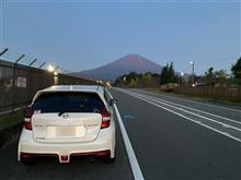 本日の朝活　富士山宝永山