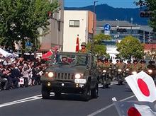 出雲駐屯地71周年の市中パレード ② 出雲駐屯地71周年の市中パレード ②