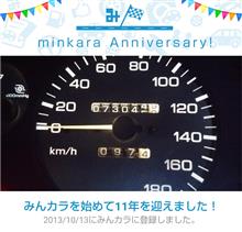 祝・みんカラ歴11年！