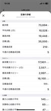 10.13-19運動実績