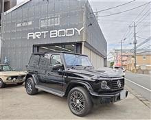 ベンツ　G450d　ブラックアウト　一先ず出来上がり！