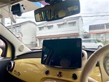 11型液晶画面は迫力ありますね。“フローティングビッグX11 アルパインXF11NX2S”をインストールして、全周囲360&#176;ドライブレコーダー“ユピテル marumie ZQ-21”も取り付けました。
