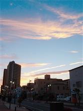 綺麗な朝焼けです♪