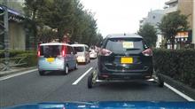 帰宅前川越街道(国道254号線)でお友達発見！