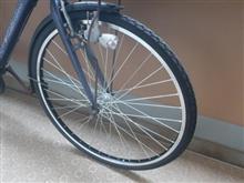 通勤用自転車のホイール＆タイヤ交換