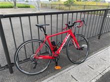 DIXNA CROSS ニーザー2ハンドルのシェイクダウンライド @ cervelo R2 DIXNA CROSS ニーザー2ハンドルのシェイクダウンライド @ cervelo R2