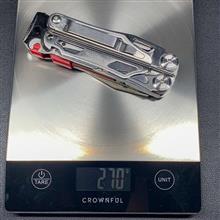 15kgまで測定可能なキッチンスケール