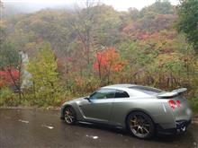 霧の紅葉路🍁を駆け抜け