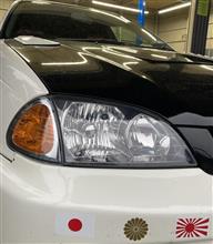 ヘッドライトをリフレッシュ・・・