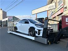 本日は積載車にて遠方御納車です！