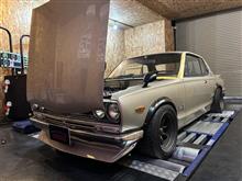 ハコスカＧＴ－Ｒ セッティングチェックなど！