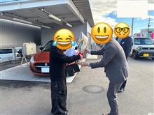 後輩のスイフト納車セレモニー💐