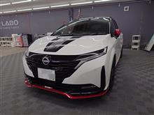 コーティング施工直後にドロドロ
