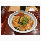 なか卯でサーモンいくら丼