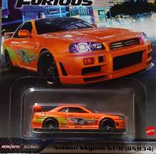 ホットウィール &quot;FAST &amp; FURIOUS&quot; ニッサン スカイライン GT-R [R34型]