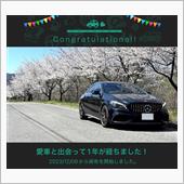 愛車と出会って1年！