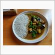 いつものムーナさんでいつもとは趣向を変えて野菜カレー
