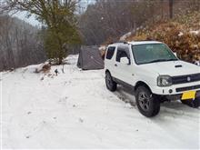 雪中キャンプ