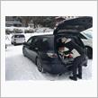 奥津温泉1日目〜大山で雪遊び