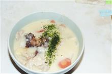 餡餅雑煮を作って食った