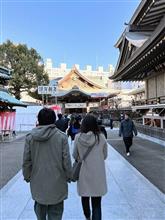 元旦に湯島天神に行ってきました。