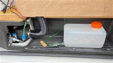 FFヒーターを　工具収納コーナーへ　設置