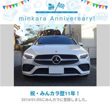 祝・みんカラ歴11年🎉